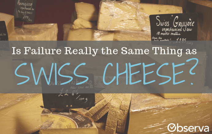 Is Failure Really the Same Thing as Swiss Cheese?