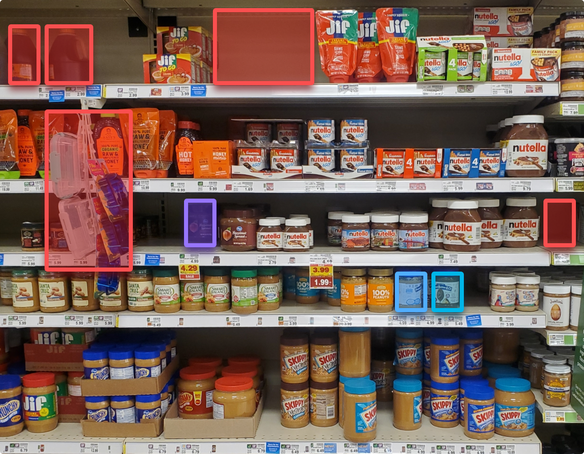 Shelf Photo - Nut Butter Selected Brands: Share of Shelf